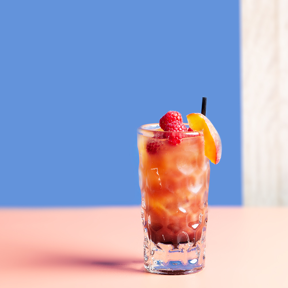 Peach, love and cherry