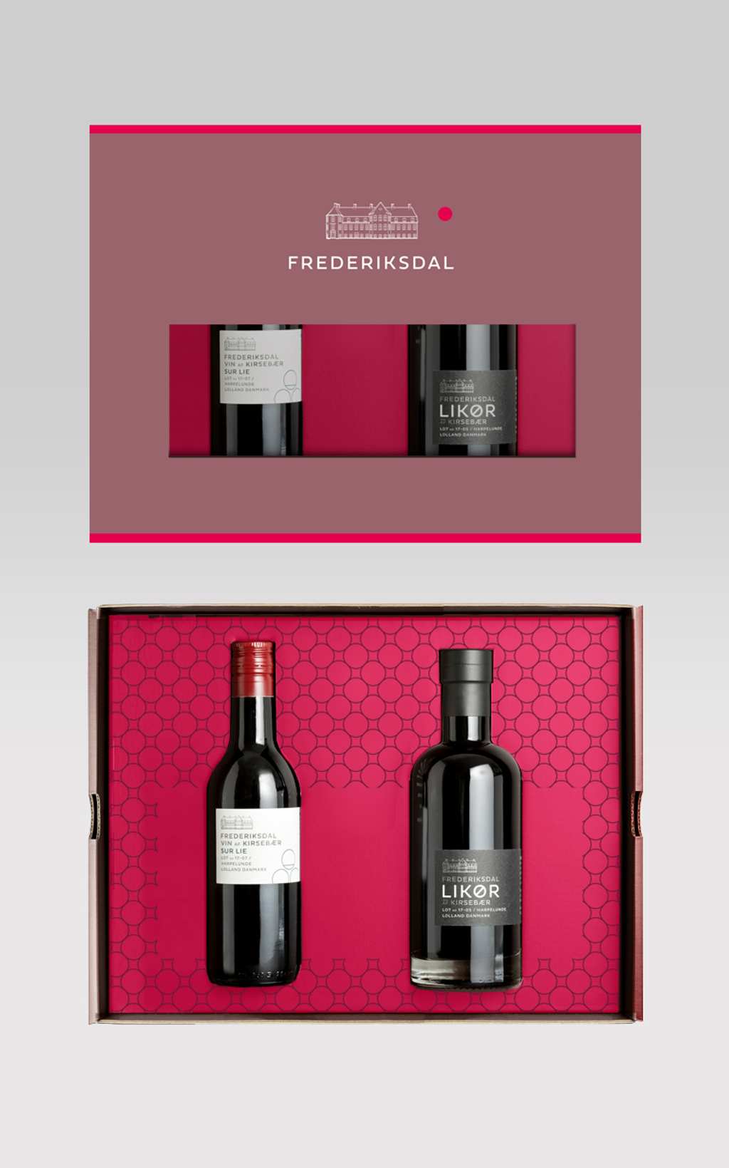 Frederiksdal Gift box with two wines