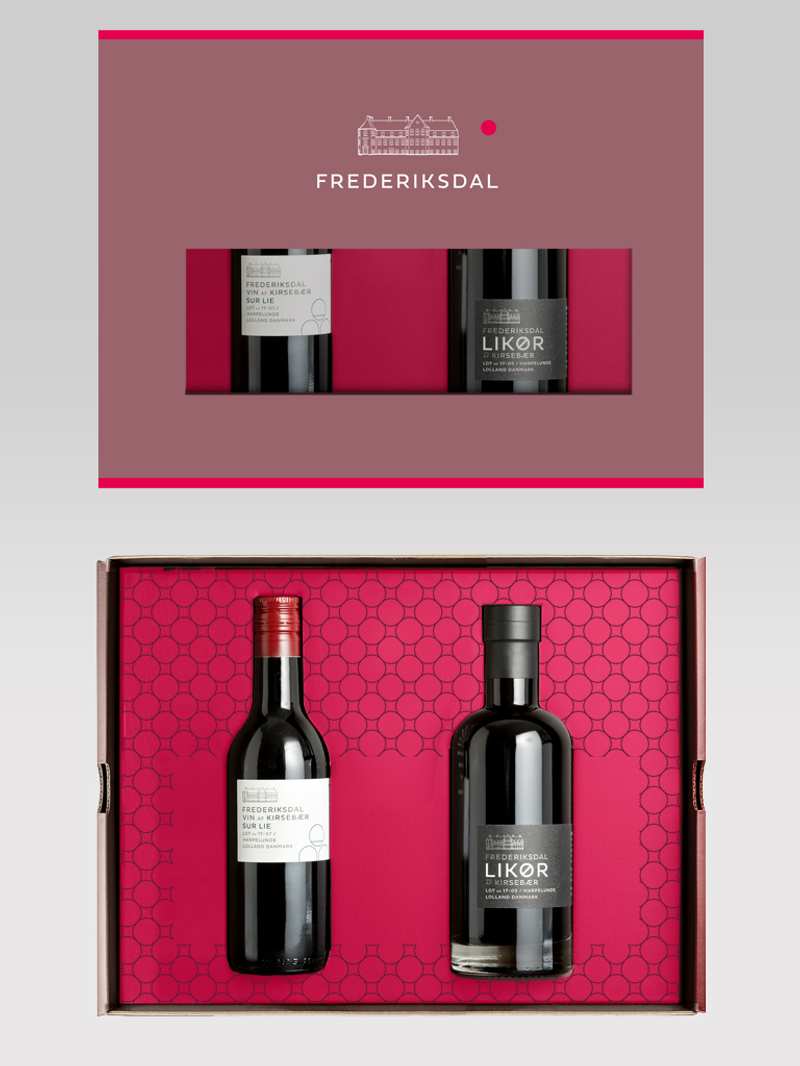 Frederiksdal Gift box with two wines